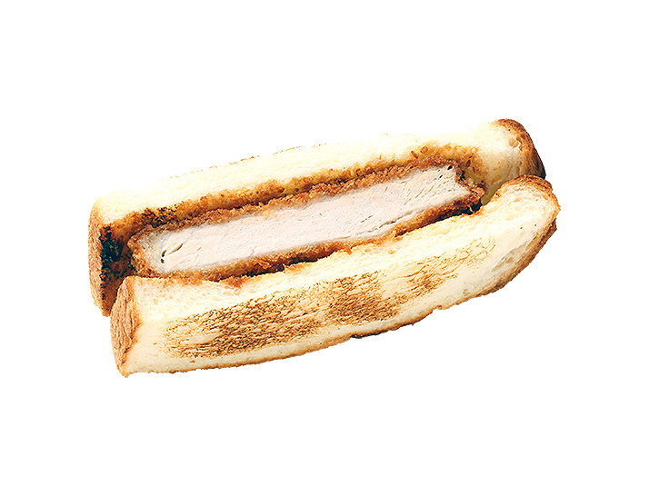 厚切りロースとんかつサンド